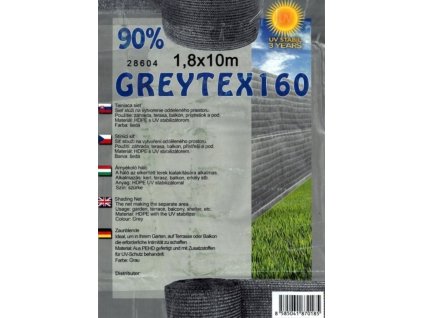 Clona zahradní 90% - 10 x 1,8 m šedá