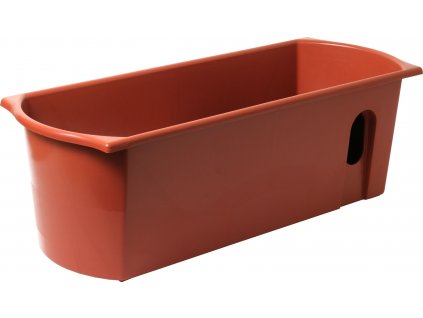 Truhlík samozavlažovací Flora - terakota 50 cm