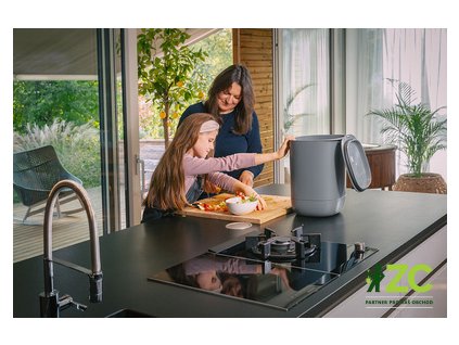 Kompostér Bokashi bez bakterií - šedý recyklát