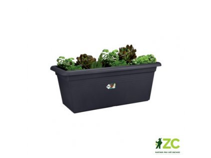 Truhlík Green Basics Garden XXL - living black 100 cm