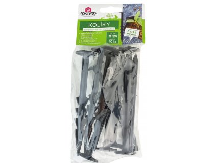 Kolík k upevňování folií Rosteto - stromeček 15 cm (sada 10 ks)
