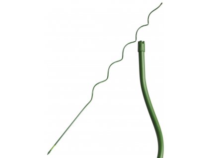 Tyč kovová spirála poplastovaná dutá 210 cm tl. 11 mm