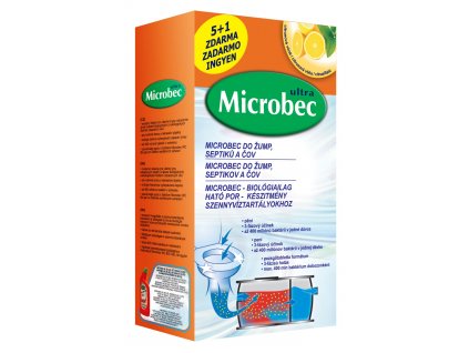 Bros - Microbec Ultra do žump, septiků a ČOV (5+1) zdarma 6 x 25 g