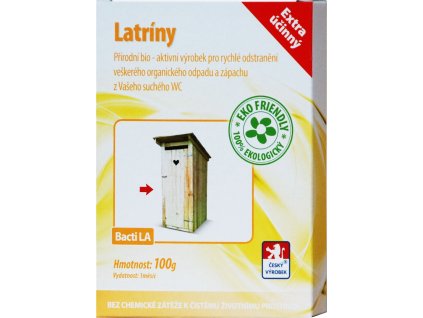 Enzym latríny Bacti LA - 100 g