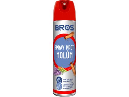 Bros - sprej proti šatním molům s vůní levandule 150 ml