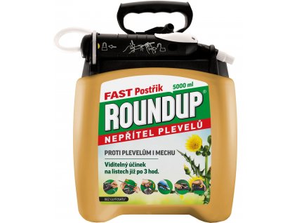 Roundup Fast / bez glyfosátu - 5 l rozprašovač /P&GO 2/ EVERGREEN