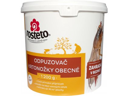 Přírodní odpuzovač krtonožky Rosteto 1,2 kg - prášek