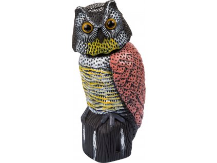 Plašič ptáků sova 16 x 17 x v 37,5 cm Stocker