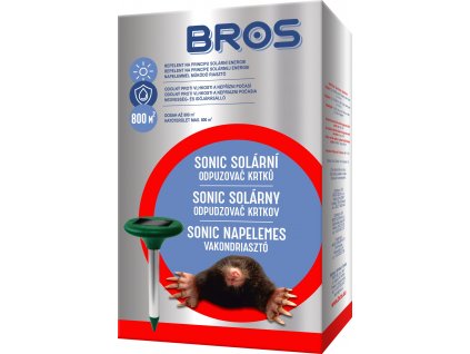 Bros - solární odhaněč krtků Sonic