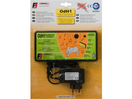 Odhaněč ultrazvukový - OdH 1 slyšitelný s adaptérem v blistru