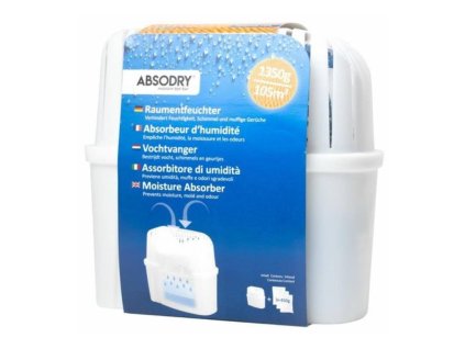 165185 Everbrand pohlcovac vlhkosti Absodry Maxi pro mistnost do 105 m3 1350 g 0a