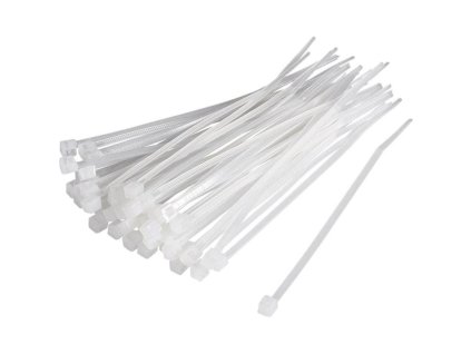 V24000 Pasky vazaci 100 x 2 mm 100 ks bila 0a