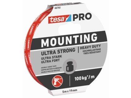 148827 Paska montazni oboustranne lepici penova 66792 ultra silna 5 m x 19 mm 0a