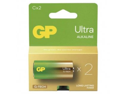 Baterie GP Ultra LR14 C, 2PP blistr