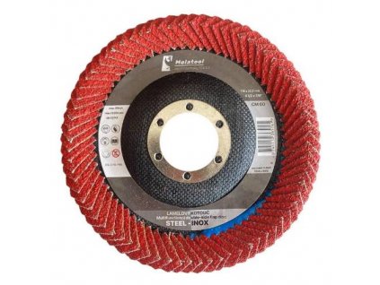 122761 Kotouc oboustranny lamelovy brusny PROFI 115 P60 keramika 0z