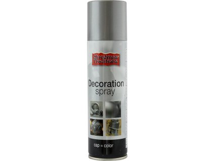 Dekorace - barva stříbrná sprej 150 ml