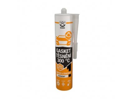 Těsnění gasket 300 °C červený 280 ml, BULDOK