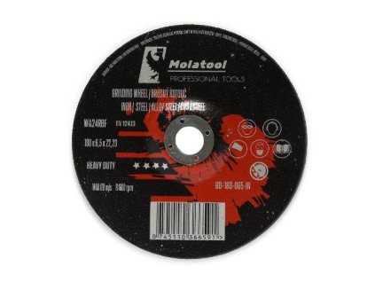 Kotouč brusný 180 x 6,5 x 22,2 mm, Molatool Profi