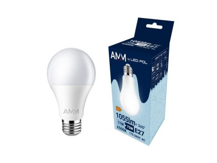 129612 Zarovka AMM E27 A60 11W CW 0a