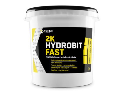 2K Hydrobit Fast - Rychletuhnoucí asfaltová stěrka