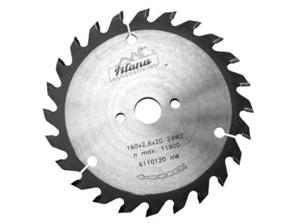 124470 Kotouc pilovy SK 81 26 WZ 200 x 2 5 x 20 mm 24 zubu PILANA 0a