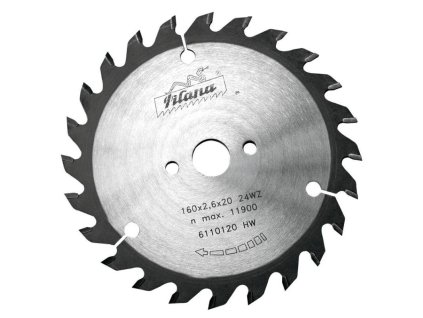 124535 Kotouc pilovy SK 91 WZ 160 x 2 6 x 20 mm 12 zubu rucni PILANA 0a