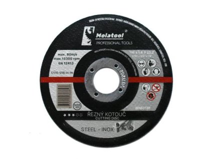 121263 Kotouc rezny Standard 115 x 1 6 x 22 2 mm MT 0z