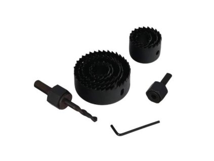 851GX Vrtak korunkovy do dreva 8 ks 19 64 FASTER TOOLS 0z