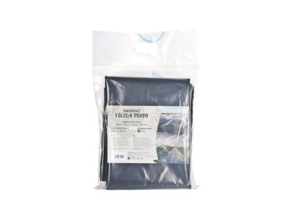 125609 Folie LDPE 2 4 x 10 m 120 my cerny regranulat PRAPO 0z