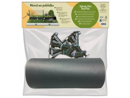 125610 Folie LDPE 1 4 x 10 m s 25 cm 20ks hrebiku odl nuz PLOTFOL 0a