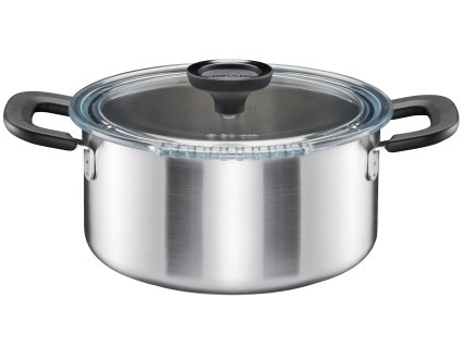Hrnec s pokličkou 20 cm / 3 l nerezová ocel  - 1072316  - Fiskars