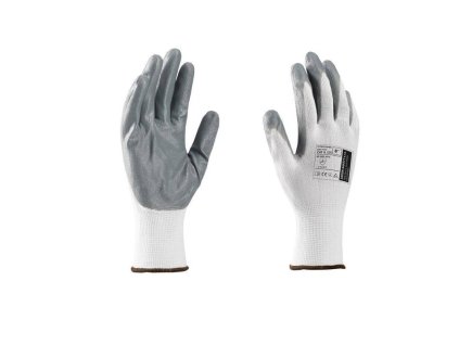 137469 Rukavice pracovni NITRAX BASIC velikost 8 0a