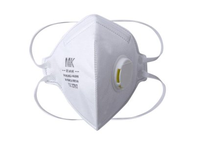 137518 Respirator s ventilkem FFP2 tvarovany 0a
