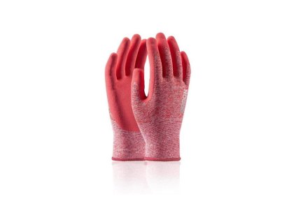 137590 Rukavice pracovni macene NATURE TOUCH velikost 6 ruzove 0a