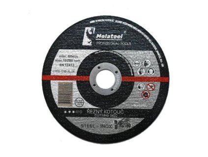 Kotouč řezný 150 x 1,6 x 22,2 mm, Molatool Standard