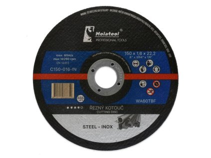 121268 Kotouc rezny Profi 150 x 1 6 x 22 2 mm MT 0z