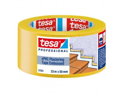 138232 Paska omitaci 67001 PVC zebrovana UV 6 tydnu 33 m x 50 mm zluta 0a