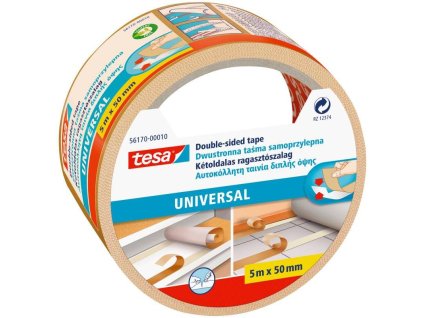 138275 Paska kobercova oboustranna lepici 56170 5 m x 50 mm bila 0a