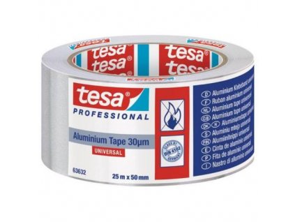 138291 Paska hlinikova s linerem 30 63632 25 m x 50 mm TESA 0a
