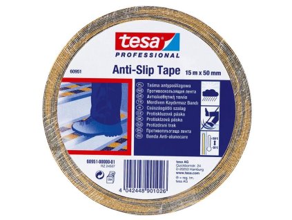 138366 Paska protiskluzova vystrazna 60951 15 m x 50 mm cerno zluta 0a