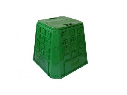 Kompostér, 630 l, 900 x 910 x 1070 mm, zelený