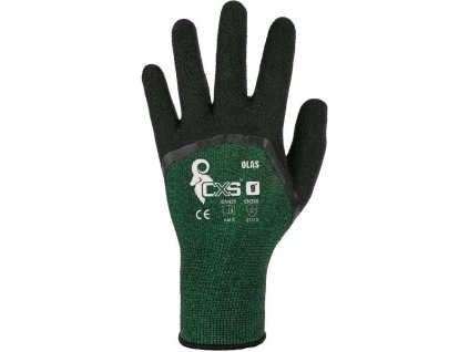 Rukavice CXS OLAS, máčené v latexu (Velikost 07)