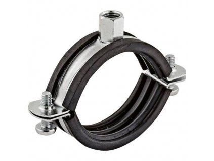 Objímka dvoušroubová M8/M10, 121 - 127 mm