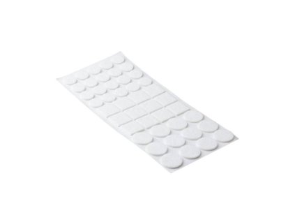 148279 Sada filcovych podlozek samolepici bila 44 ks 0z