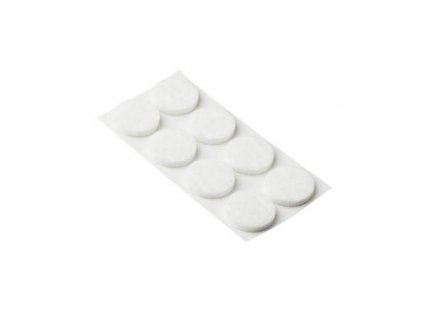 148301 Podlozky filcove 24 mm samolepici bile 32 ks 0z