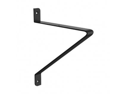 148365 Konzole Gand 25 x 22 cm matna cerna 0z
