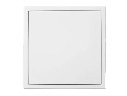 149026 Dvirka revizni kovova 150 x 150 mm s tlacnym zamkem bila 0160 0z