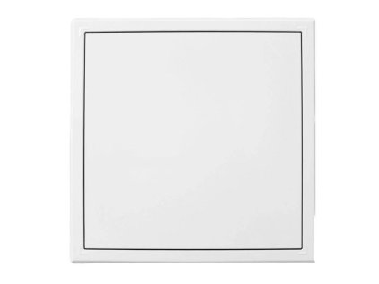 149027 Dvirka revizni kovova 200 x 200 mm s tlacnym zamkem bila 0159 0z