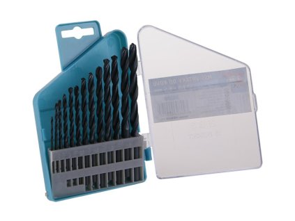 Sada HSS vrtáků 1.5-6.5mm (po 0.5mm) 13ks plast