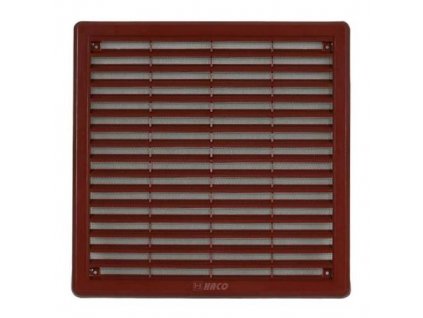 149296 Mrizka vetraci krytka se sitovinou VM 250 x 250 mm KH hneda 0304 0z